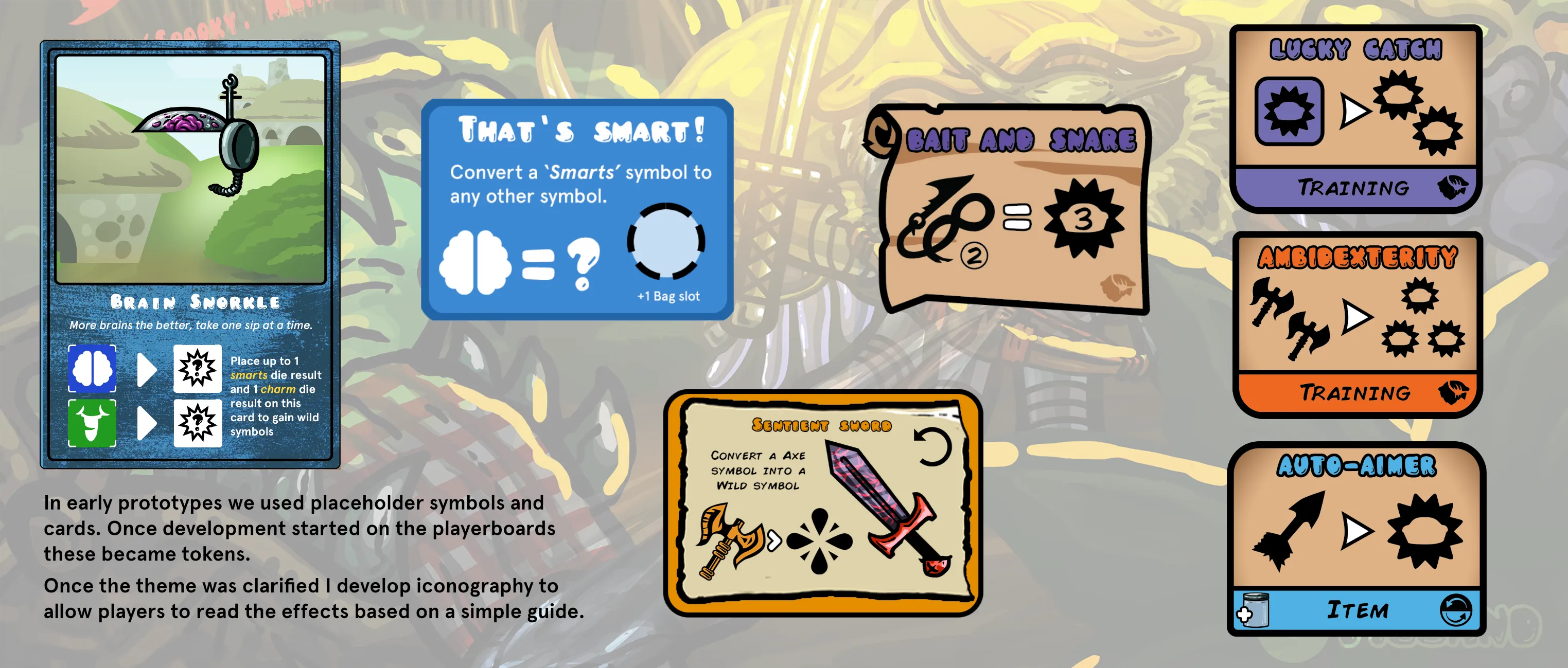 Ability design iterations