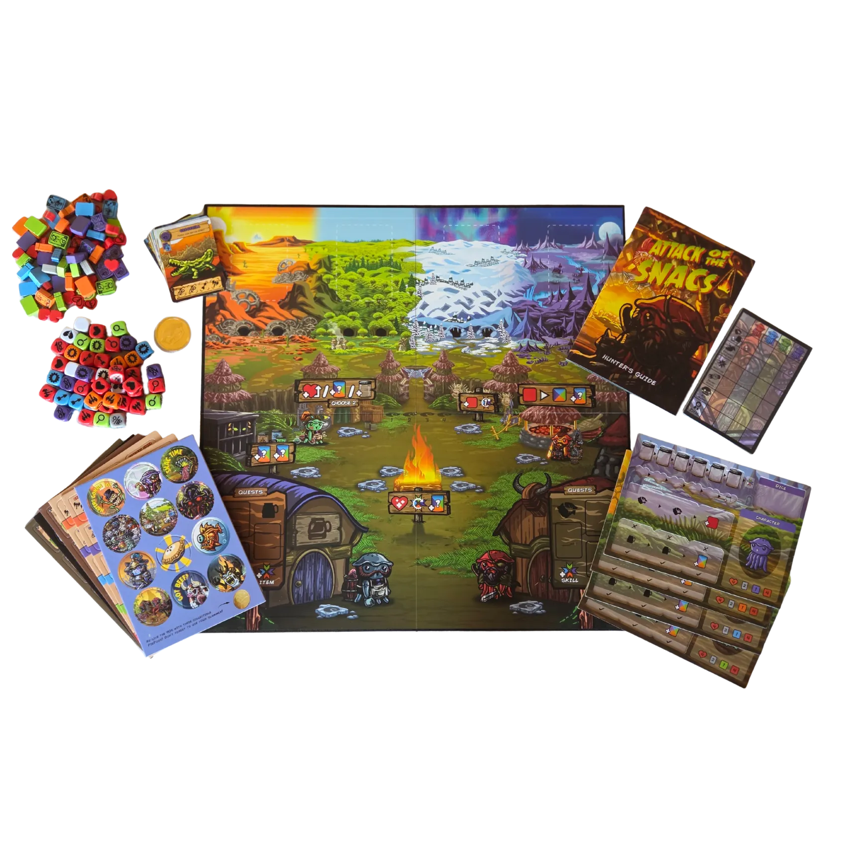 Attack of the SNACs — component spread