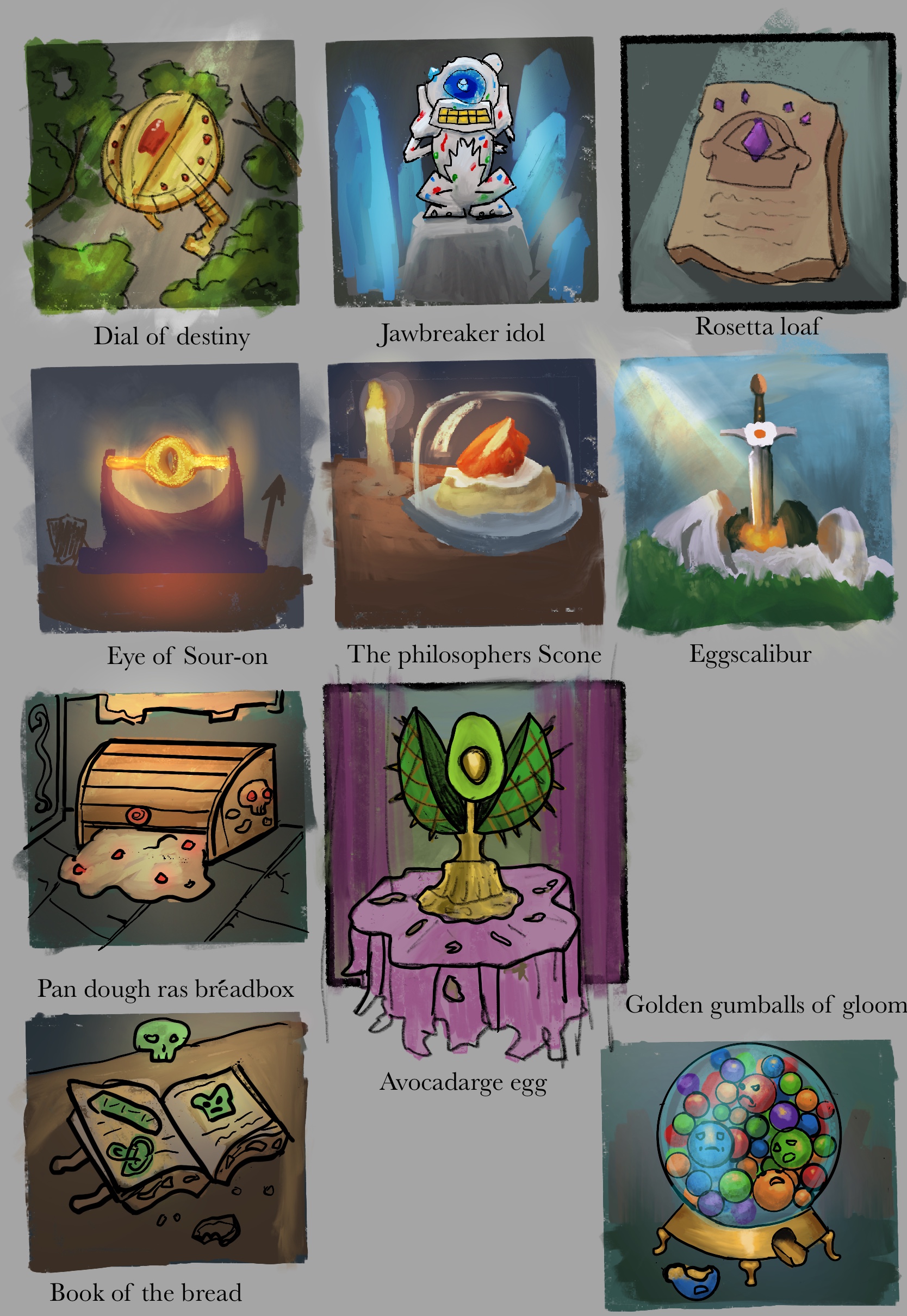 Abysscuits — treasure concept