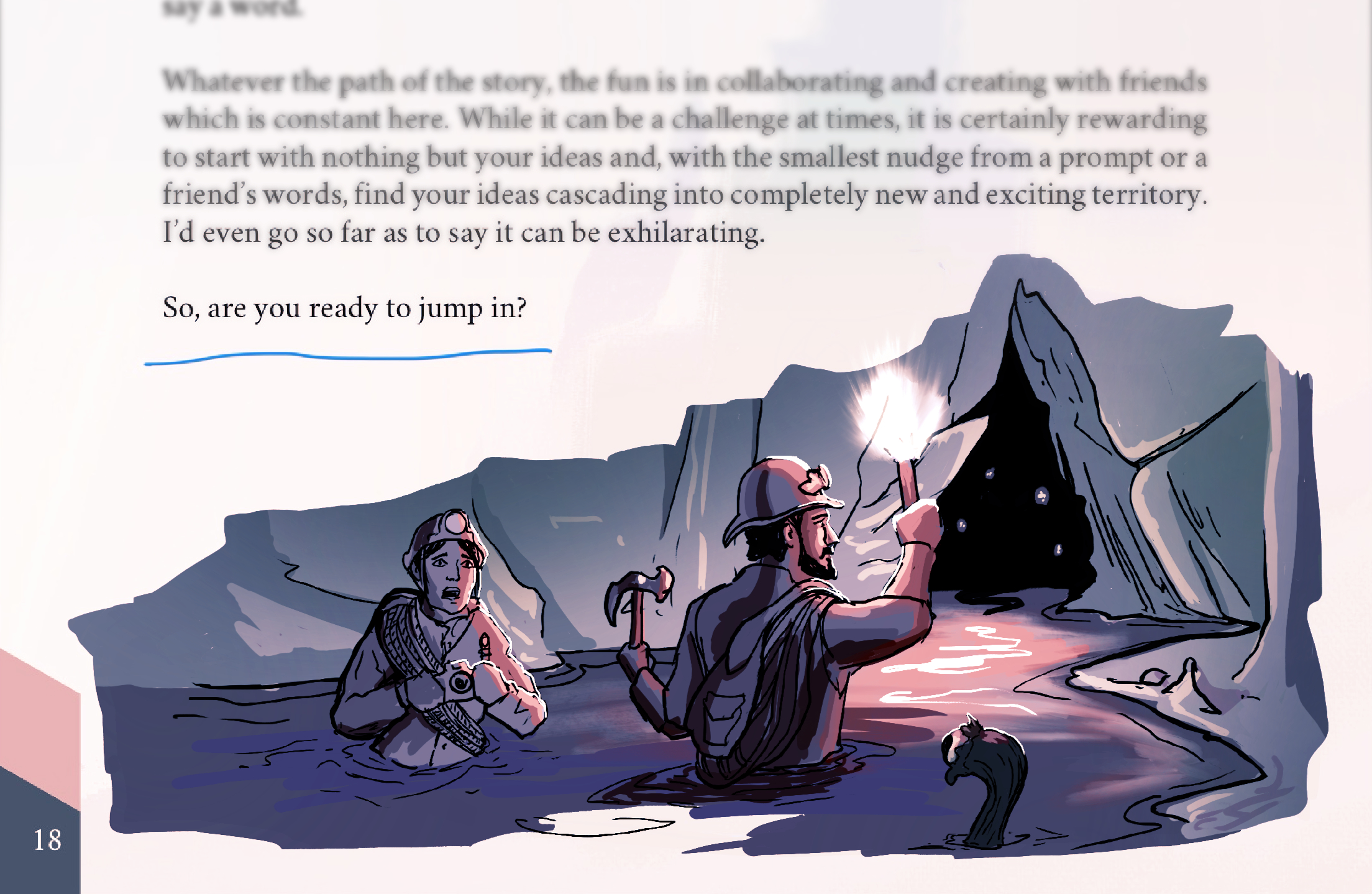 Folklore — Cave Delvers illustration